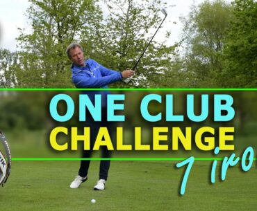 One Club Challenge - Play a par 4 with only a 7 iron