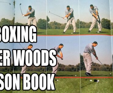 TIGER WOODS GOLF LESSON Book for Beginner Golfers