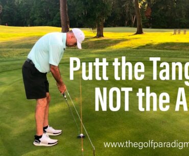 PUTTING: Putt to the Tangent, and NOT the Apex | The Golf Paradigm