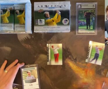 MASSIVE HIT Upper Deck Artifacts Golf - Day 2