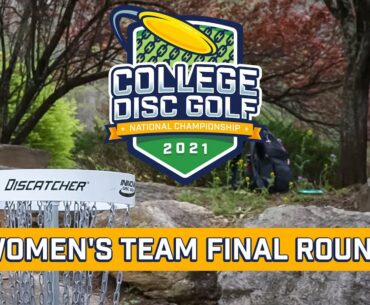 Women's Team Final Round - 2021 College Disc Golf National Championship