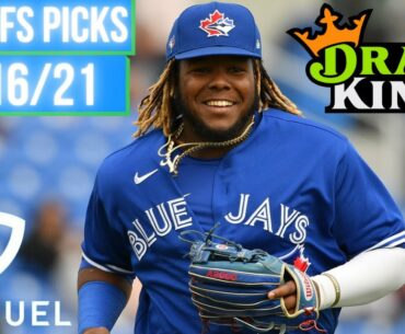 DRAFTKINGS & FANDUEL MLB DFS PICKS | SUNDAY 5/16/21