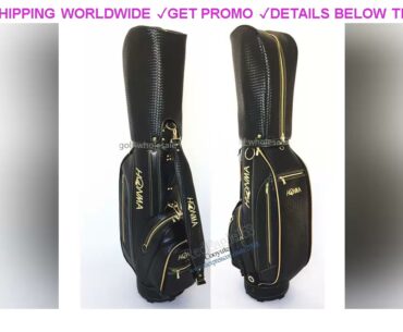 [DIscount] $230 New Golf Bag HONMA PU Golf Clubs Bag 9 Inch Golf Standard Bag  in Choice Colour Gol