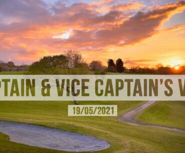 Flackwell Heath Golf Club Captains Vlog 19052021