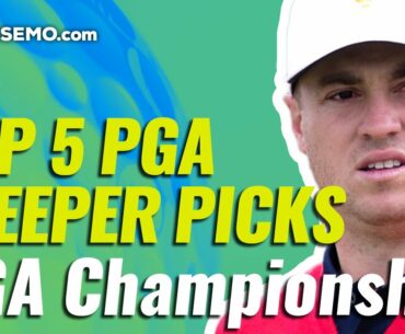 2021 PGA CHAMPIONSHIP TOP-5 DFS SLEEPERS | DraftKings & FanDuel Golf Low-Owned Plays