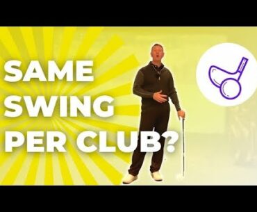 Does the swing change from SW to DRIVER?