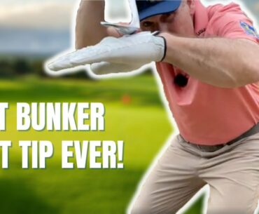 THE BEST GOLF TIP ON BUNKER SHOT EVER!  EASY PEASY!! | WISDOM IN GOLF | GOLF WRX |