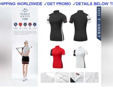 [DIscount] $29.44 New Spring Summer Women Golf Shirt Short Sleeve Golf T Shirt 3 Colors Sports Clot