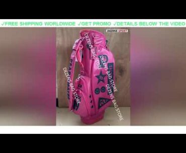 [DIscount] $228 DEZENS NEW Fashion womens Golf Bag  Standard Ball Cart Caddy Golf Cart Stand Bag St
