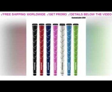 [Promo] $25 Golf Grips VDR soft rubber golf Club Grips standard 7 colors 10 pcs/lot Free Shipping