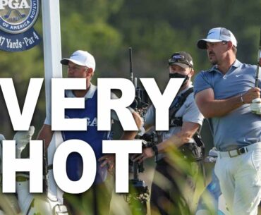 Brooks Koepka 2021 PGA Championship Round 1 | Every Shot