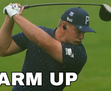 Bryson Dechambeau Warm Up Routine 2021