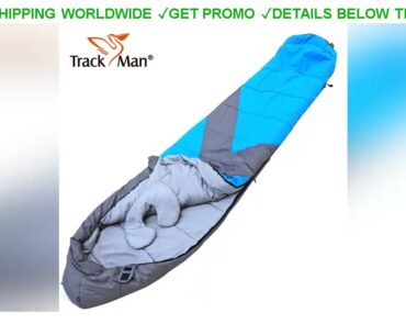 [Promo] $35.94 Trackman Camping Sleeping Bag Adult Tents Cotton Filler Envelope Outdoor Warm Spring