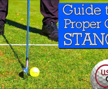 The Proper Golf Stance and Setup for your Irons