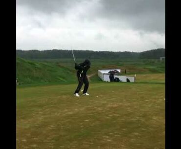 Maxim Zdanovich golf swing motivation! 69 (-3) after 18 holes. #shorts #golfshorts #alloverthegolf