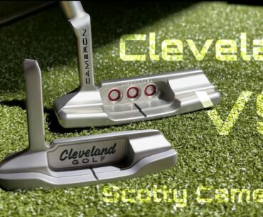 Cleveland Huntington Beach Putter VS Scotty Cameron Newport 2 - Does More Money = More Holed Putts?