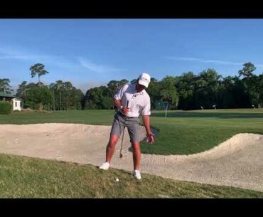 Bruce Wilkins Golf : Green-side Uphill lie