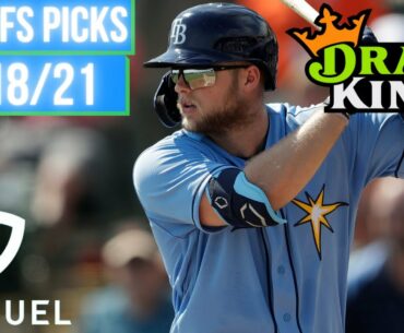 DRAFTKINGS & FANDUEL MLB DFS PICKS | TUESDAY 5/18/21