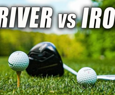 DRIVER vs IRON SWING What is the REAL DIFFERENCE?
