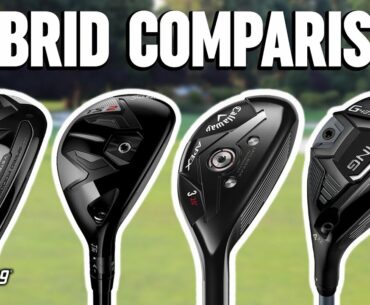 Golf Hybrid Comparison | Average Swing Speed | G425, SIM2 Max, TSi2, Apex 21