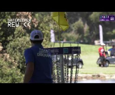 Paul McBeth Throws His LUNA PUTTER On 438ft Hole & Makes Death Putt Birdie (OTB OPEN)