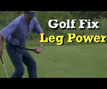 Generate Power from Legs - One Minute Fix - Golf Lesson
