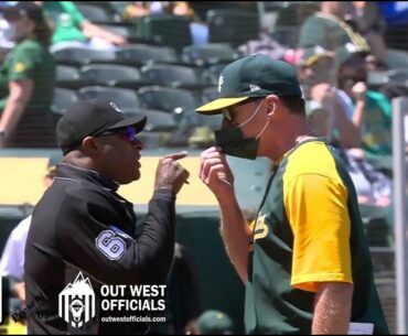 Ejection 050 - Umpire Alan Porter Ejects Athletics Manager Bob Melvin Under Mysterious Circumstances
