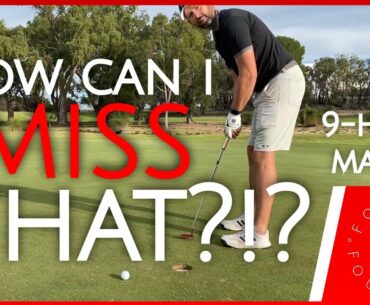 HOW CAN I MISS THAT?!? 9-Hole Matchplay Sun City Country Club vs John