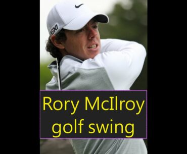 Best golf swing on PGA tour - Rory McIlroy swing compilation