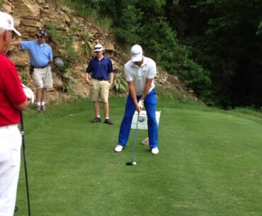 Gary Woodland at the Patriot Cup 2012