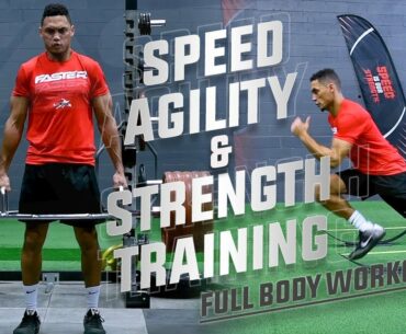 Speed & Strength Training For Sports Performance | Speed & Agility | Ladder Drills | Full Workout