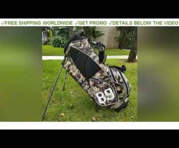 [DIscount] $235 new Golf Bags PG89 Golf stand bag Waterproof Big Capacity Packages Multi Pockets Du