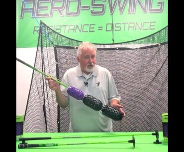 Aero-Shaft Package with Aero-Swing golf ball striking ability