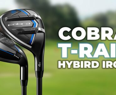 MOST FORGIVING IRONS EVER? | Cobra T-Rail Hybrid Iron Combo Set Review