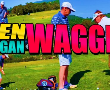 BEN HOGAN Golf Swing Waggle - UNLOAD Your Wrists