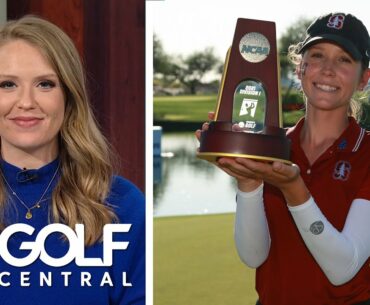 Stanford freshman Rachel Heck wins NCAA women's individual golf title | Golf Central | Golf Channel