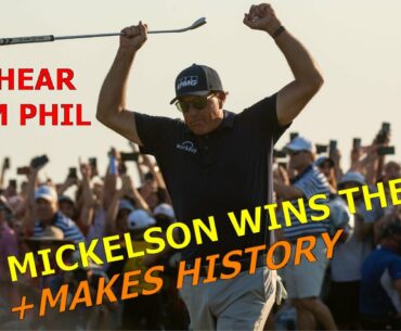 Mickelson Wins PGA: History Made! LIVE-Fairways of Life w Matt Adams (Mon May 24)