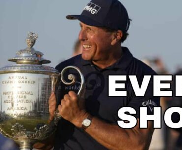 Phil Mickelson Everyshot From Round 4 At PGA Championship 2021