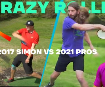 Attempting the CRAZY ROLLER Simon threw in 2017! | FlashBack MatchPlay 03 | Jomez Disc Golf