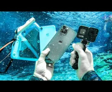 Scuba Diving for Working iPhone 12's and GoPros! (Found 4 Phones, GoPro, 20 Vapes)