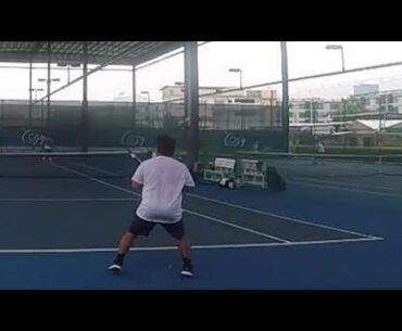 How to Hit a Harder Forehand:  Swing Plane and Follow through-Think Don't Just Play 153