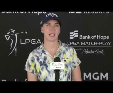 Jenny Coleman: Wednesday quotes 2021 Bank of Hope LPGA Match Play