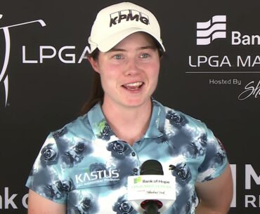 Leona Maguire: Wednesday quotes 2021 Bank of Hope LPGA Match Play