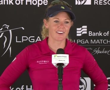 Amy Oslon: Wednesday quotes 2021 Bank of Hope LPGA Match Play