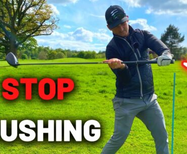 STOP Rushing The Downswing! A Simple Fix