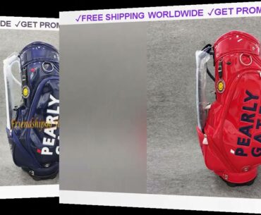 [Deal] $245 new Golf Bags PG Golf staff bag Waterproof Big Capacity Packages Multi Pockets Durable