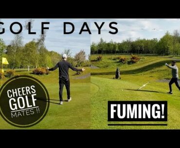 GOLF DAYS TAKE THE GOLF MATES CHALLENGE - CHEERS LIAM AND CO - Golf Course Vlog Challenge