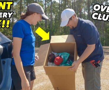 GIANT GOLF MYSTERY BOX COST $144 JUST TO SHIP!! (What’s Inside?!!)