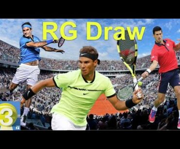 French Open Draw: Federer, Nadal & Djokovic Crowd Top Half | Three Ep. 40