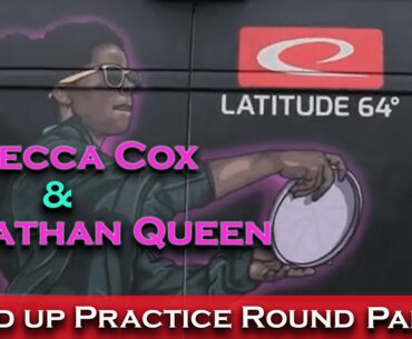 ARP | Rebecca Cox & Nathan Queen mic'd up practice round | Part 1